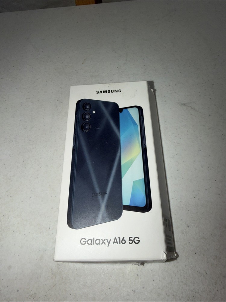 Samsung Galaxy A16 5G A166U1 128GB | Blue Black | UNLOCKED – US ONLY