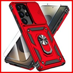 For Samsung Galaxy S25 Ultra 5G Case with Kickstand & Military Grade Phone Cover