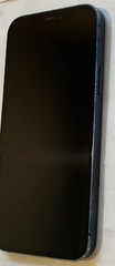 USED BLUE GSM UNLOCKED iPhone 12, 256GB A2172 MGFJ3LL/A, 82% BATTERY iOS 18.5