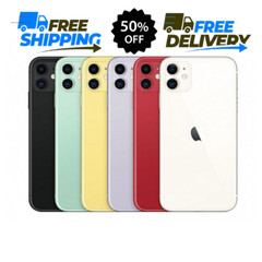 Apple iPhone 11 64GB Verizon T-Mobile Unlocked Smartphone GSM Clean IMEI