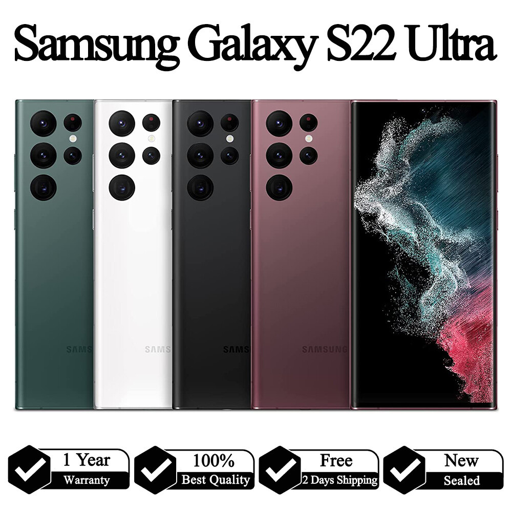 NEW UNLOCKED SAMSUNG GALAXY S22 ULTRA 5G/ S23 ULTRA 5G ALL Carrier US IN STOCK