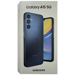 Samsung Galaxy A15 5G Blue Black 128GB + 4GB Dual-SIM Unlocked GSM NEW