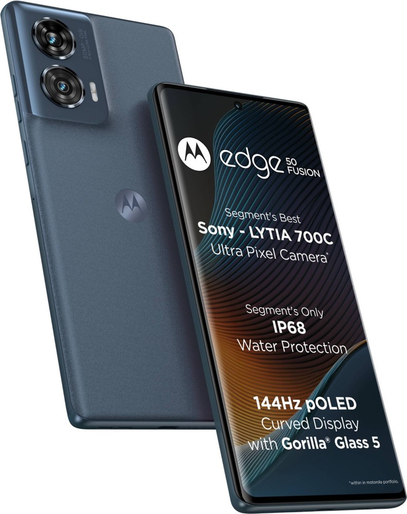 Motorola Edge 50 Fusion (Forest Blue, 256 GB) (12 GB RAM)