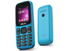 BLU Z5 Z210 1.8&Prime; 2G Cell Phone 32MB VGA GSM Unlocked Dual SIM (Cyan)