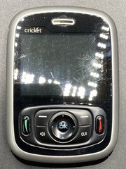 Silver PCD TXTM8 [Cricket] Rare CDMA Slide Cell Phone
