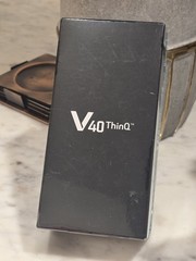 LG V40 ThinQ Smartphone 64GB Black, Verizon, Unlocked Black