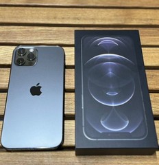 Touch response glitch Apple iPhone 12 Pro Max – 256 GB – Pacific Blue (Unlocked)