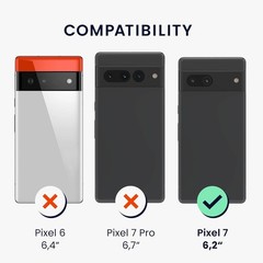 Google Pixel 7 Case – TPU Silicone Phone Cover with Soft Finish in Bordeaux Viol
