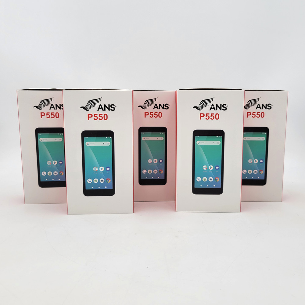 ANS P550 Smartphone 16GB | Black | ASSURANCE WIRELESS ONLY | Lot of 5