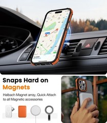 Strong Magnetic Case for iPhone 14 Pro Max 6.7-Inch, Shockproof Protective Cover