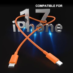 6FT USB-C Fast Charging Cable 60W for iPhone 17/17 Pro/17 Pro Max and More