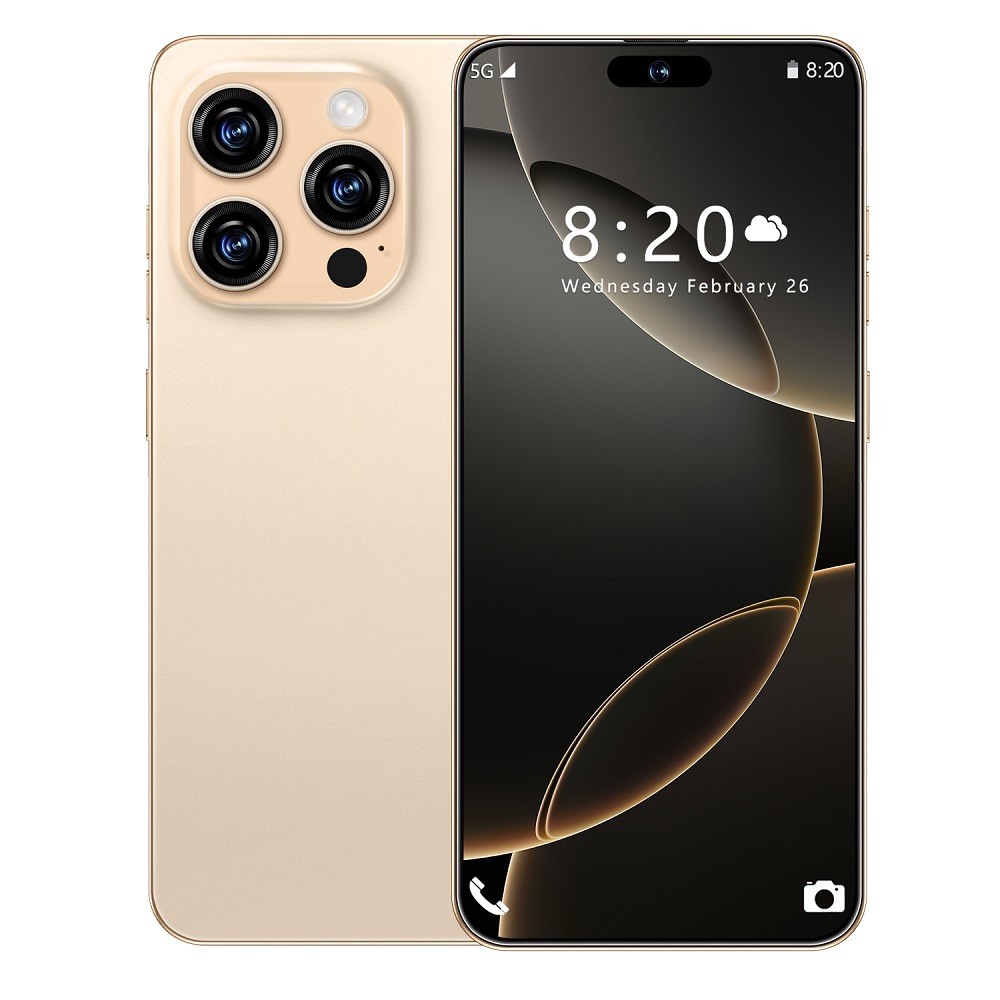 2025 5G Unlocked Smartphone G16 Pro Max Android 15 8+256GB Dual SIM Mobile Phone