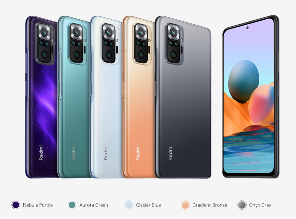Xiaomi Redmi Note 10 PRO 4G LTE Onyx Gray – 6GB RAM – 128GB ROM – Global