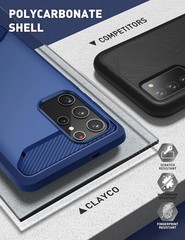 Case & Built-in Screen Protector for Samsung Galaxy S22 Ultra 5G 360 Degree Prot