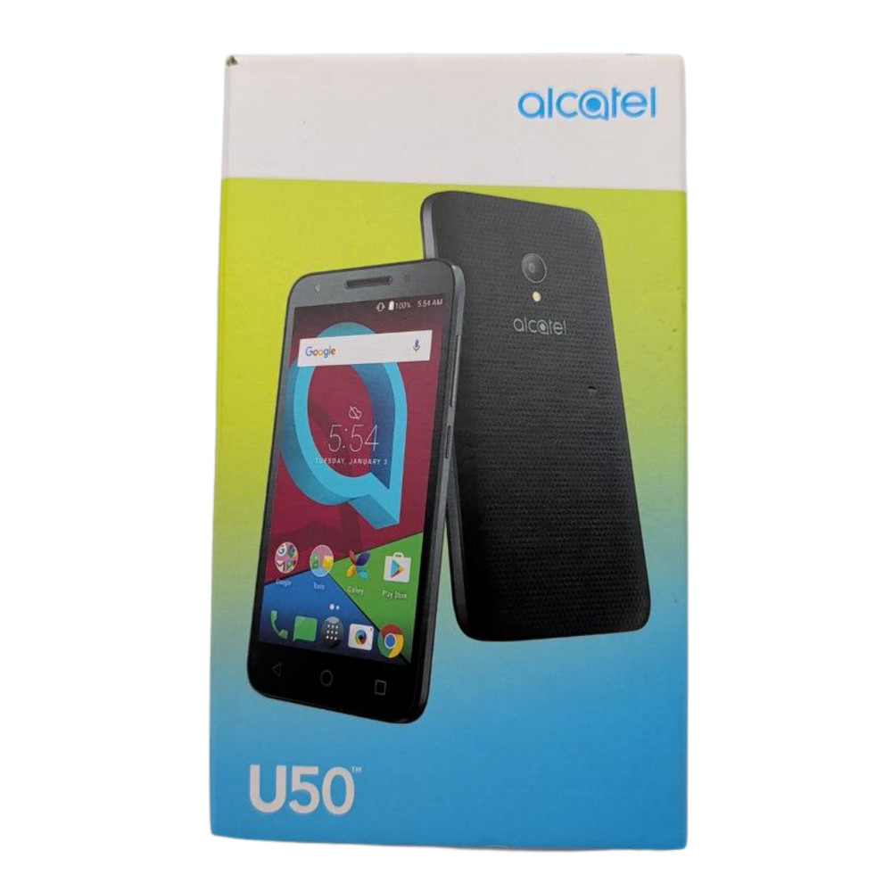 Alcatel U50 5044G 8GB Smartphone Android 5&Prime; Unlocked GSM 4G LTE 5MP Black
