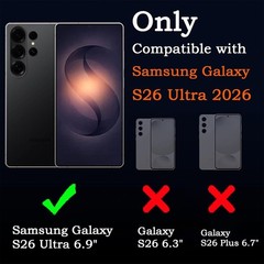 for Samsung Galaxy S26 Ultra Case Military Grade Protection Cover Armor Rugged