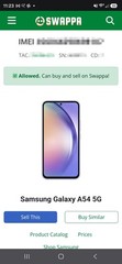 Samsung Galaxy A54 5G 128GB Unlocked SM-A546U 6.4&Prime; 50MP