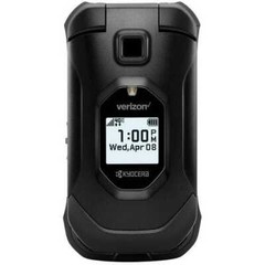 EXCELLENT Kyocera DuraXV Extreme E4810 NO CAMERA 16GB Black Verizon Flip Phone