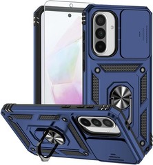 Phone Case for Samsung Galaxy A36 5G/A56 5G with HD Screen Protector & Kickstand
