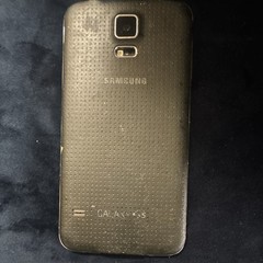 Samsung Galaxy S5 16GB Black Android 5.1in 16MP GSM Smartphone Parts/Not Working