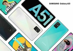 4G LTE Samsung Galaxy A51 Dual Sim 128GB 4GB RAM Smartphone White Black Blue