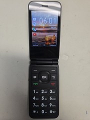 Flip Phone U102AA 4GB – Black w/Camera And Color Screens / Large Buttons- (AT&T)