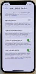 USED BLACK GSM UNLOCKED iPhone 12, 256GB A2172 MGEF3LL/A, 86% BATTERY iOS 17.6.1