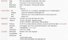 Xiaomi Redmi Note 3 Pro 5.5 in16&32GB ROM 2GB&3GB RAM 4G&3G Android Hexa-core