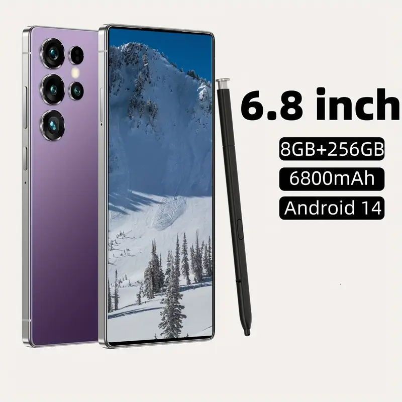 8+256GB Unlocked Smartphone, 6.8&Prime; HD+ Display, I25 5G Ultra Unlocked Phone, Buil