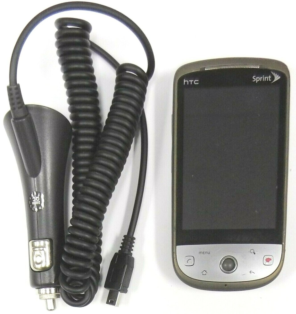 HTC Hero 3G HERO200 – Silver and Gray ( Sprint ) Very Rare Smartphone – Bundled