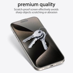 3PCS Privacy Screen Protector & Camera Lens Protector for iPhone 15 Pro Max Temp