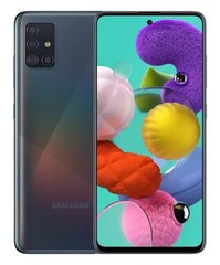 New Sealed Samsung Galaxy A51 4G 128GB Factory Unlocked Black Smartphone