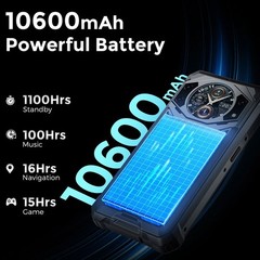 Global FOSSiBOT F101 PRO 4G LTE Rugged Phone Android Leather Mobile Dual Display