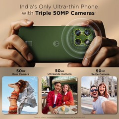 MOTOROLA Edge 70 (Lily Pad , 256GB 8GB RAM) Snapdragon® 7 Gen 4 Global Version
