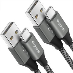 2 Pack 3A Fast Charging Type-C Charger for iPhone 15 Pro Max, Samsung Galaxy S25