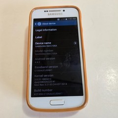 Samsung Galaxy S4 Zoom SM-C105A White Digital Camera Smart Phone AT&T