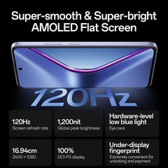 OPPO K13 5G (Black 256GB 8GB RAM) Snapdragon 6 Gen 4 Processor Global Version