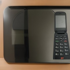 Consumer Cellular-Iris Flip- SH3320 3.2&Prime; 8GB Flip Phone-C Bk -SH3320CB Works