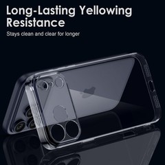 Clear TPU Case for iPhone 17 Pro Max – Ultra Slim, Shockproof, Scratch-Resistant