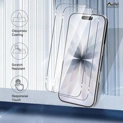 2 Pack Designed for iPhone 17 Screen Protector, Ultra Resistant & Bubble Free