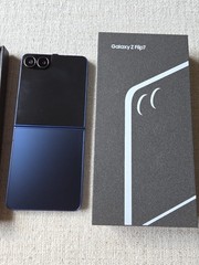 Samsung Galaxy Z Flip 7 5G 256GB – Blue Color (T-Mobile Only) – Open Box New
