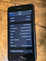 Apple iPhone 8 – 64GB – Space Gray (Unlocked) Battery 88%