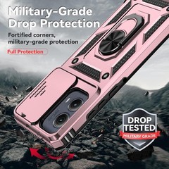 Motorola Edge 2024 Case with Screen Protector: Military Grade 20ft. Drop Tested