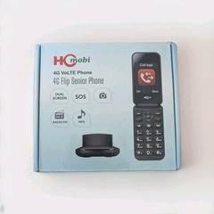 HC Mobi 4G Volte Large Button Flip Phone Unlocked 2.8+1.5