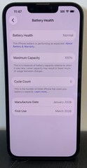 Apple iPhone 17e (A3575, 256GB, Grey) Unlocked **Cycle Count 0**