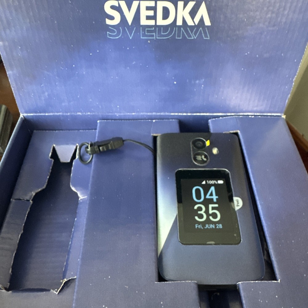 SVEDPHONE TCL Flip3 (tracfone) Svedka Vodka Promo Cellular Phone Cell Limited
