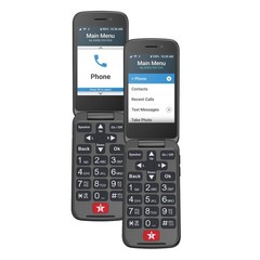 Open-Box Excellent: Lively® – Jitterbug Flip2 Cell Phone for Seniors – Red