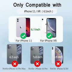 For iPhone 11/XR Battery Case,iPhone 11 6.1 inc,7500mAh Portable External ,Black