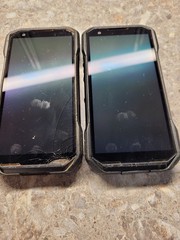 Lot of 2 Kyocera Duraforce Pro 3 – E7200 Black – 128GB – Verizon FOR PARTS
