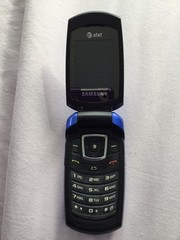 Lot of 3 Mixed Brands AT&T 1 FLIP And 1 SLIDE – 1 SAMSUNG – Untested For Parts